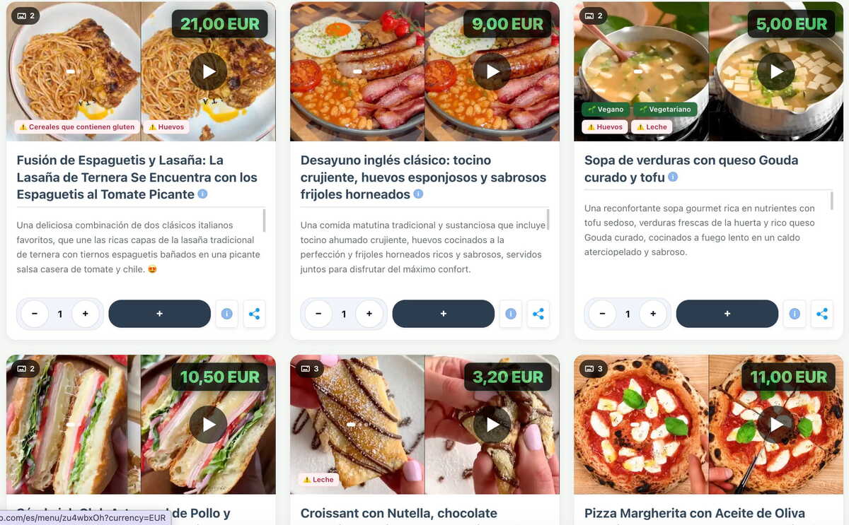 Less time editing menus. — 2