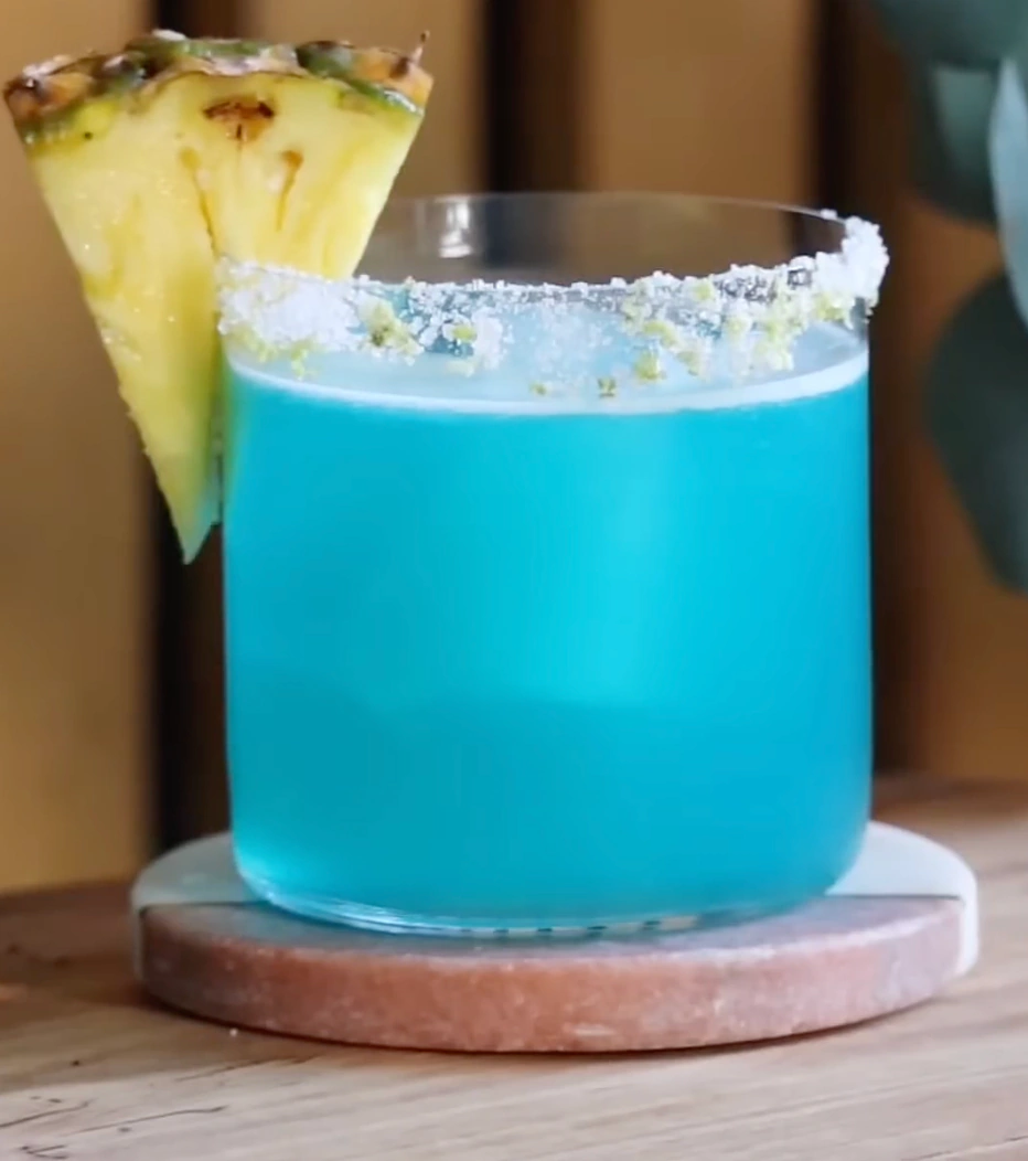 The Blue Dragon Mocktail