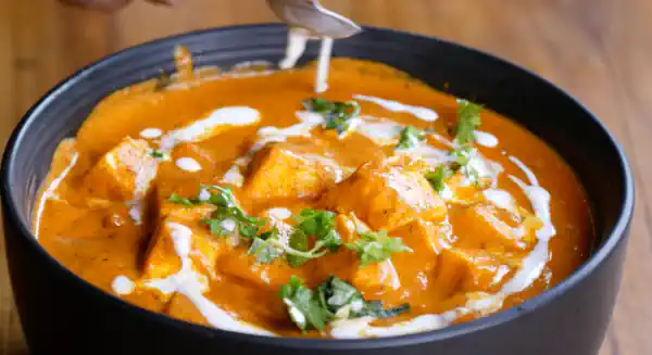 Creamy Butter Paneer Masala with Fragrant Basmati Rice